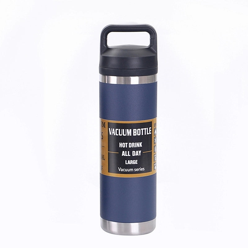 304 Stainless Steel Insulated Sports Water Bottle Portable Double-layer Vacuum Camping Flask|Outdoor Gear