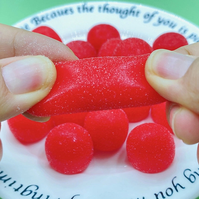 Creative Hawthorn Pinch Toy Simulated Food Sensory Decompression TPR Fruit Blind Box DIY | Stress Relief Toys & Sensory Play