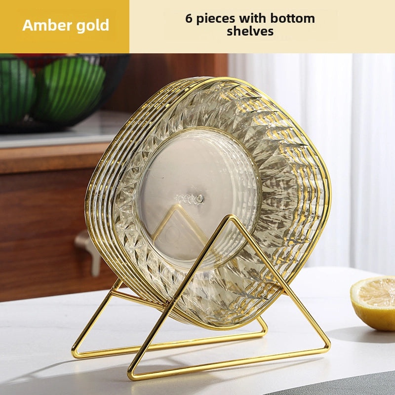 Light Luxury Transparent Premium Bone Dish for Dining Table | Tableware & Dining Accessories