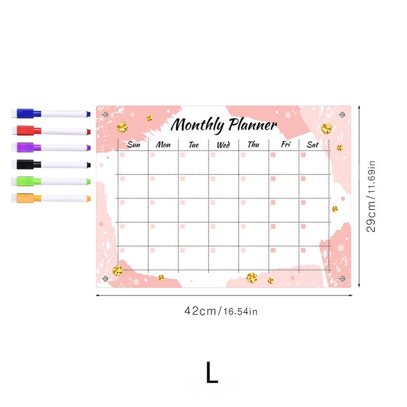 Minimalist Transparent Colored Resin Refrigerator Magnet | Home Decor