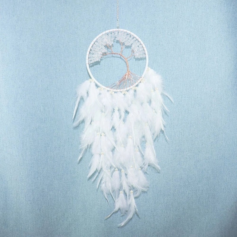 Dreamcatcher Tree Feather Metal Pendant Charm|Jewelry & Accessories