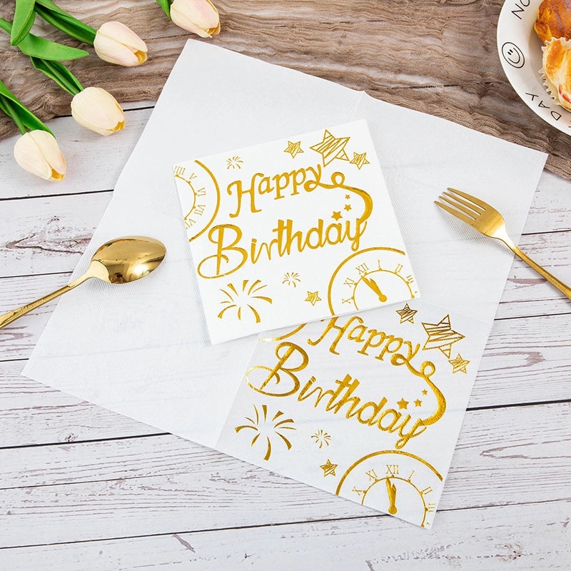 Modern Birthday Letter Wood Pulp Design | Home Decor Accessories