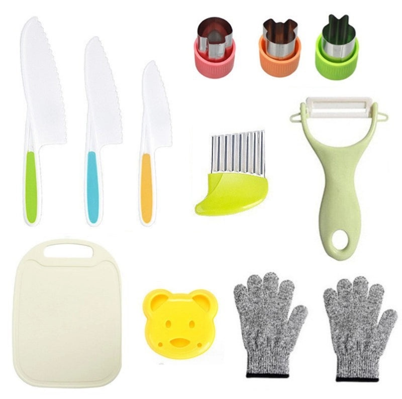 Plastic Cutting Board and Fruit Knife Set for Everyday Use | Kitchen Tools & Gadgets