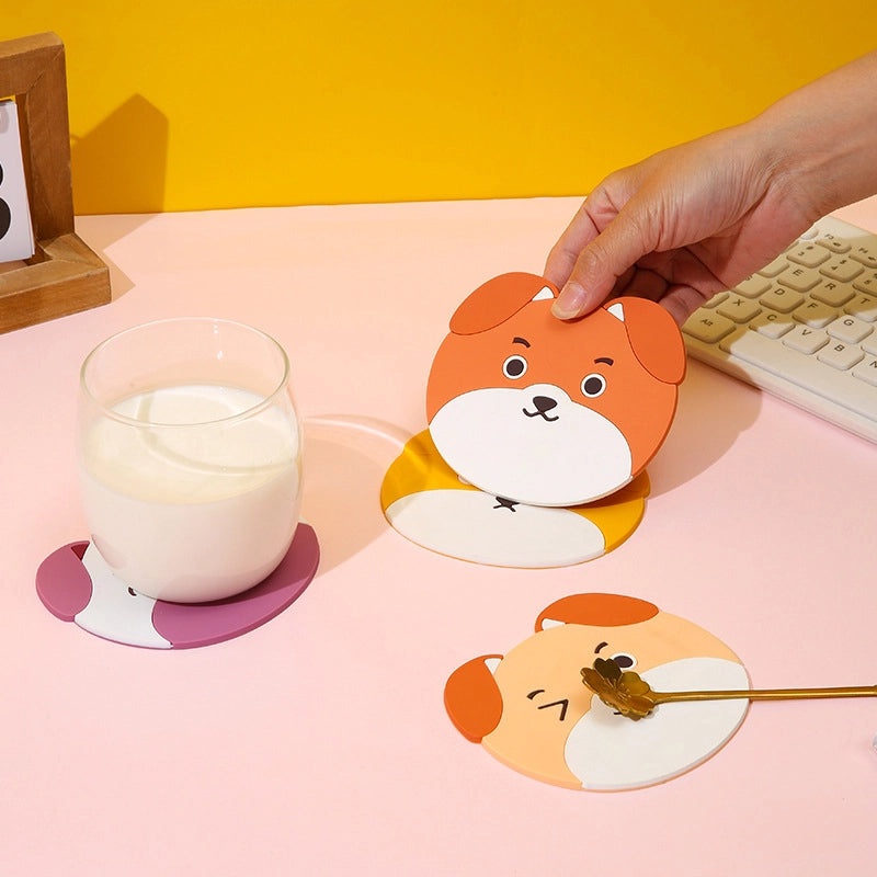 Adorable Cartoon Silicone Placemat for Kids 1 Piece|Home & Kitchen Tableware