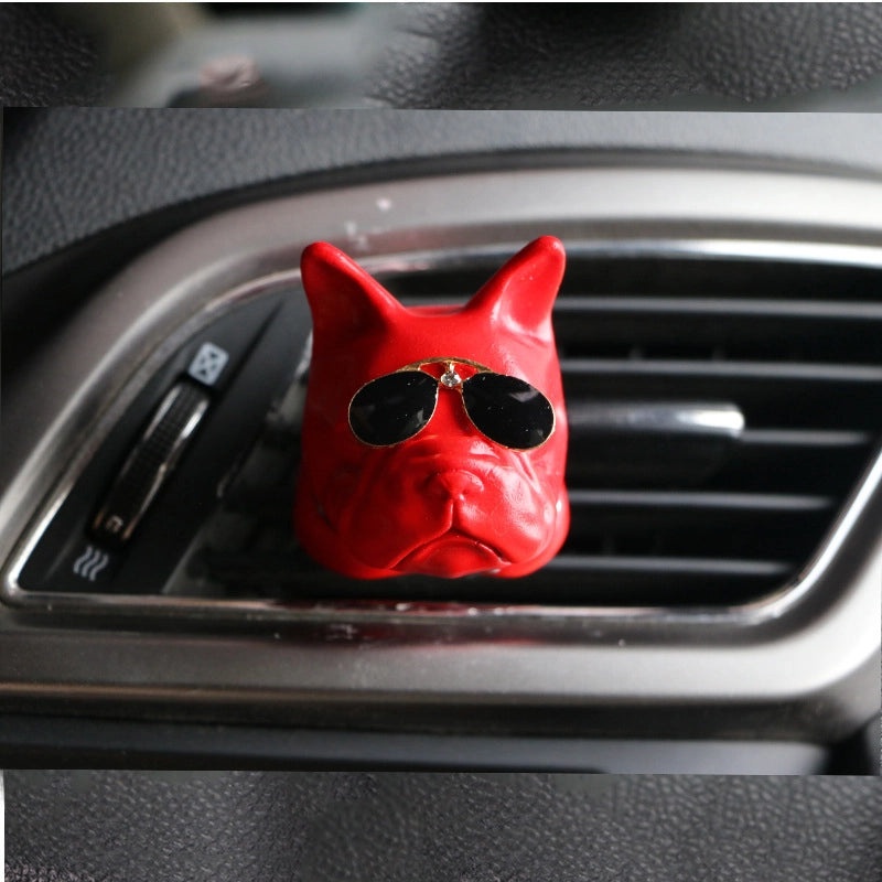 Creative Dog Head Car Air Freshener Clip | Car Accessories