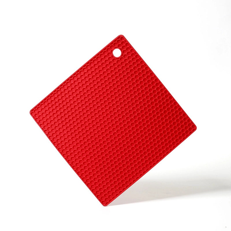 Silicone Honeycomb Placemat Non-Slip Heat Insulation Coaster for Dining Table Tea Nordic Style|Kitchen & Dining Accessories