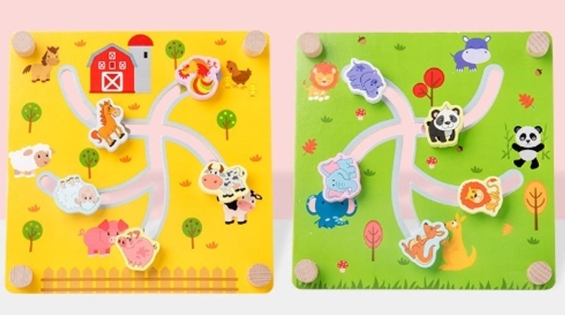 Wooden Baby Car Building Toys for 0-2 Years | Baby Toys & Early Learning