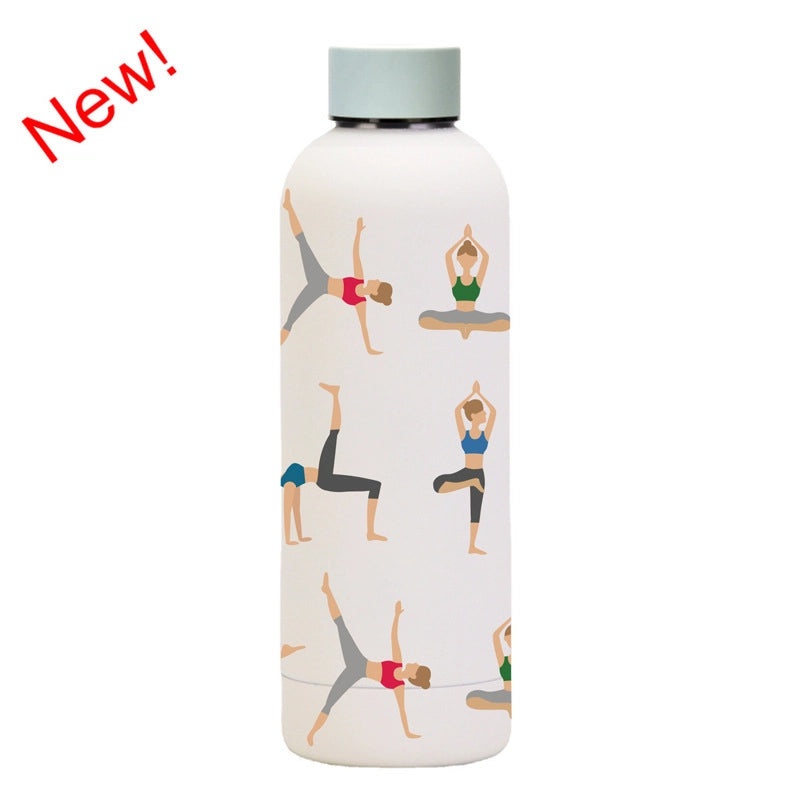 Cute Cartoon Stainless Steel Thermos Water Bottle | Drinkware & Tumblers