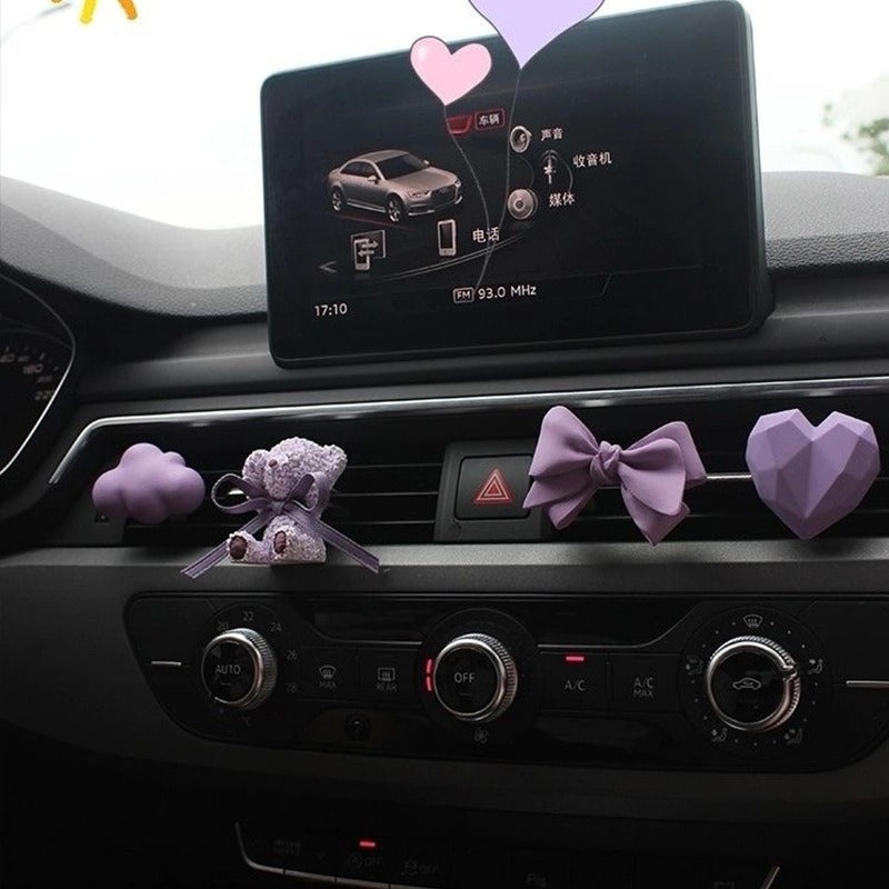 Heart Shaped Bow Knot Gypsum Air Freshener|Home Fragrance