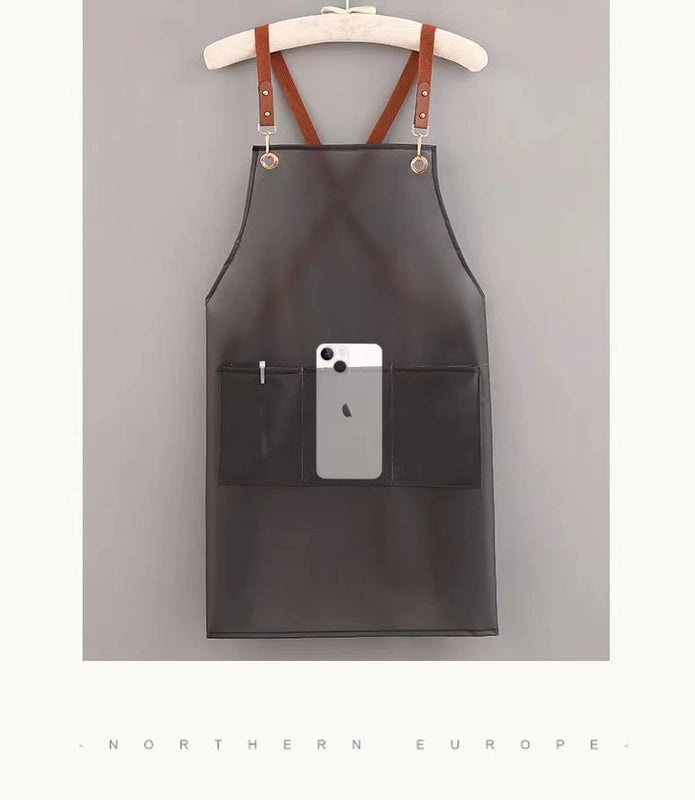 Waterproof Oil-proof Sleeveless Apron for Men and Women | Kitchen Cooking Workwear