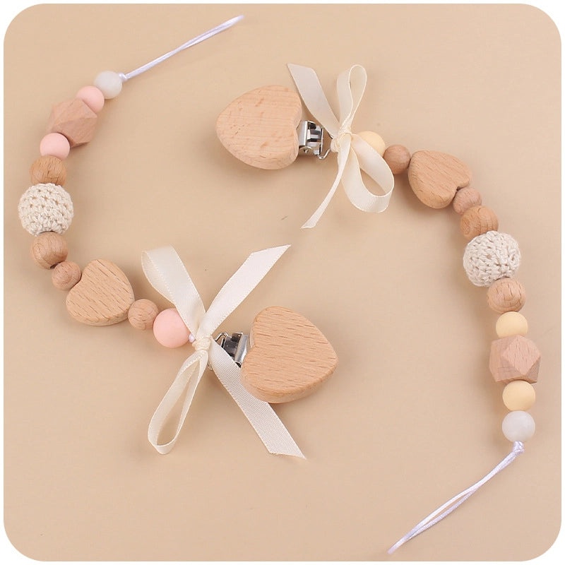 3 Pcs Heart Bow Knot Baby Hair Clips Soft Silicone Accessories|Baby Hair Accessories