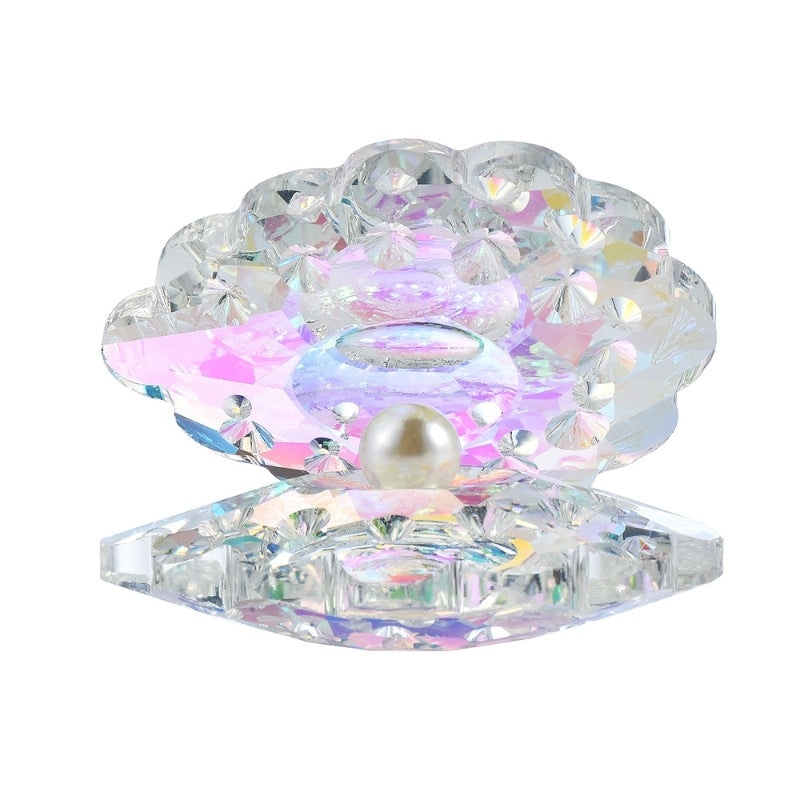 Elegant Minimalist Shell Crystal Ornaments for Casual Decor | Home Decor & Accessories