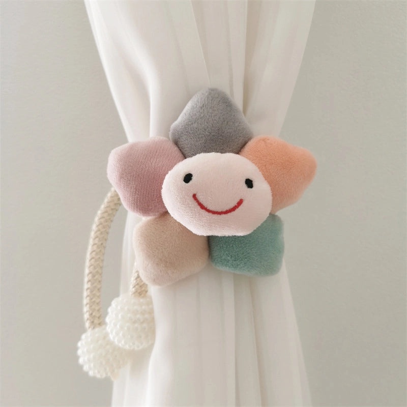 Adorable Cloud Pattern Polyester Curtain Tiebacks | Window Accessories