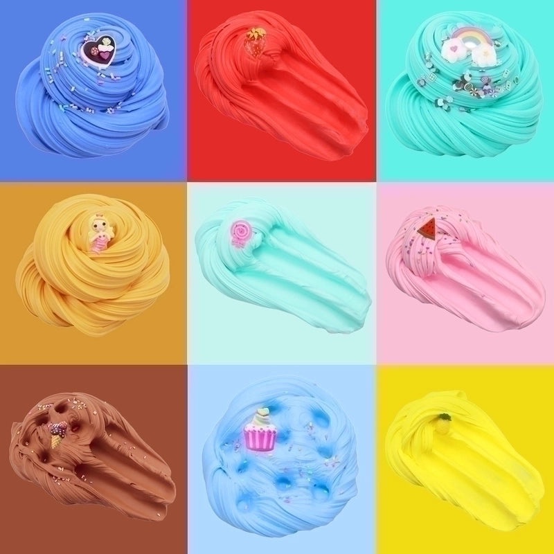 10 Pcs Ice Cream Themed Fidget Toys Cotton Mud Set|Sensory Toys & Stress Relief