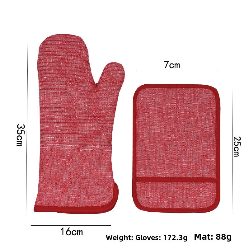 Heat Resistant Baking Gloves for Oven and Microwave | Kitchen Gloves & Mitts