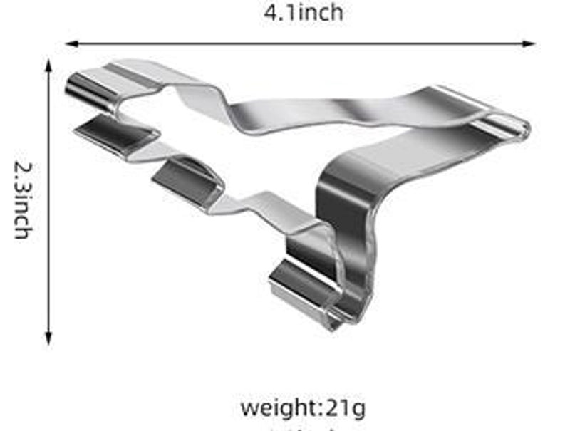 Adorable Cartoon Stainless Steel Baking Pan 1 Piece | Bakeware & Kitchen Tools