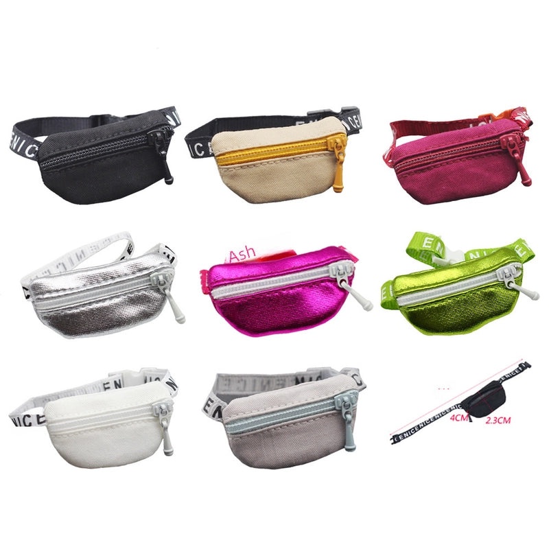 Ob11 Small Shoulder Bag for 6/8/12 Points BJD Dolls Universal DOD Messenger Waist Travel Bag|Doll Accessories