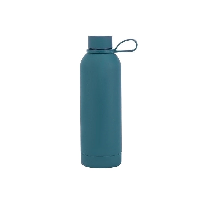 Stainless Steel Insulated Thermos Mug - Casual Solid Color Design | Drinkware & Tumblers