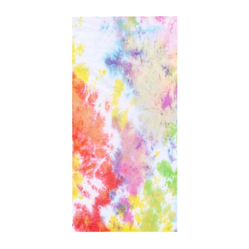 Microfiber Square Beach Towel with Tie-Dye 3D Digital Print | Beach Towels & Outdoor Accessories