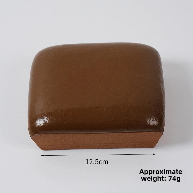 PU Slow Rebound Simulation Sticky Bread Toy Soft Squishy Food Model Stress Relief|Squishy Toys & Stress Relievers