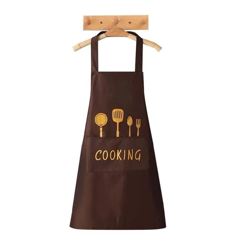 Solid Color PVC Apron for Casual Use 1 Piece | Kitchen Accessories