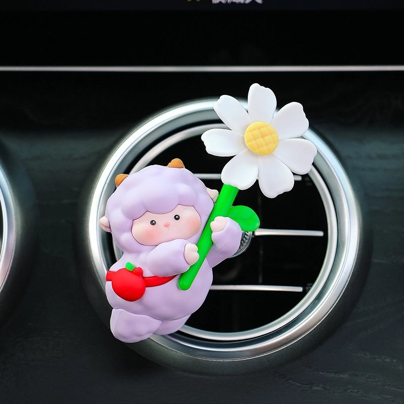 Cartoon Car Air Vent Perfume Diffuser Decorative Floating Animal Car Accessories Summer Trend | Car Accessories