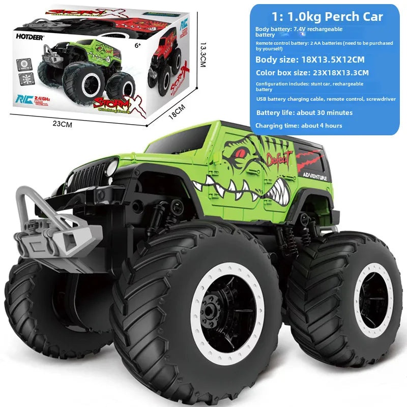 8WD 2.4G Amphibious Off-road Remote Control Stunt Car for Kids | Remote Control Toys