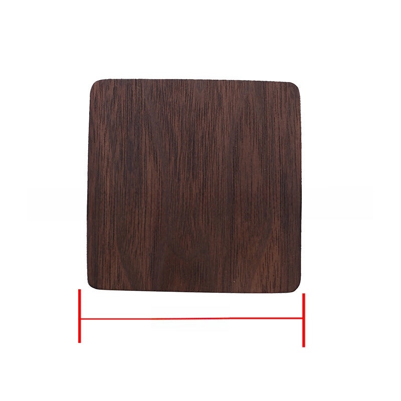 Engraved Wooden Tea Coaster Set Japanese Style Heat Insulation Mat Durable Cup Holder | Home & Kitchen > Drinkware Accessories