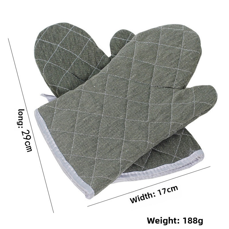 Heat Resistant Baking Gloves for Oven and Microwave | Kitchen Gloves & Mitts