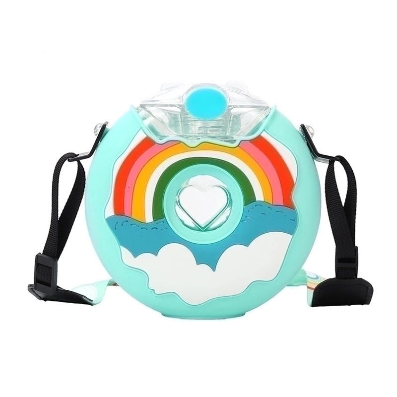 Adorable Cartoon Style Plastic Water Bottle Single Piece|Kitchen & Dining