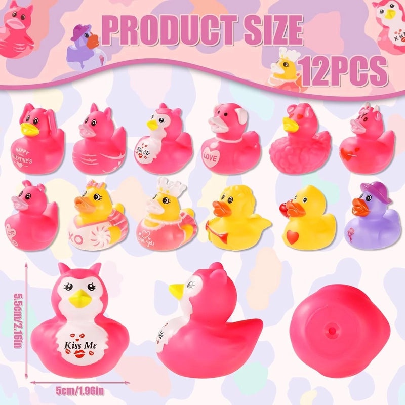 10 Pack Soft Squishy Duck Toys for Valentine's Day | Toys & Games