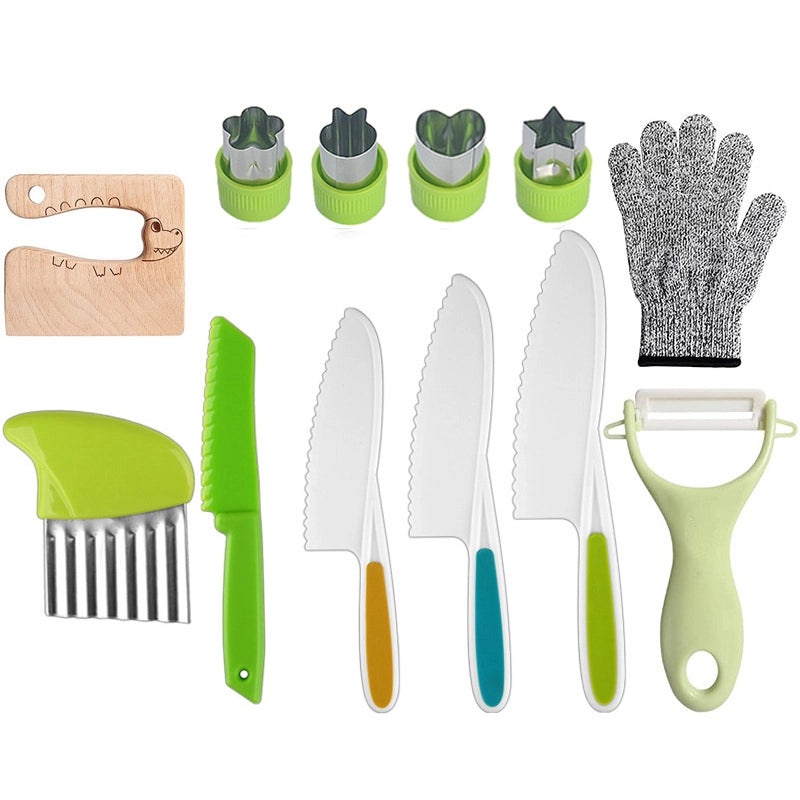 Plastic Cutting Board and Fruit Knife Set for Everyday Use | Kitchen Tools & Gadgets