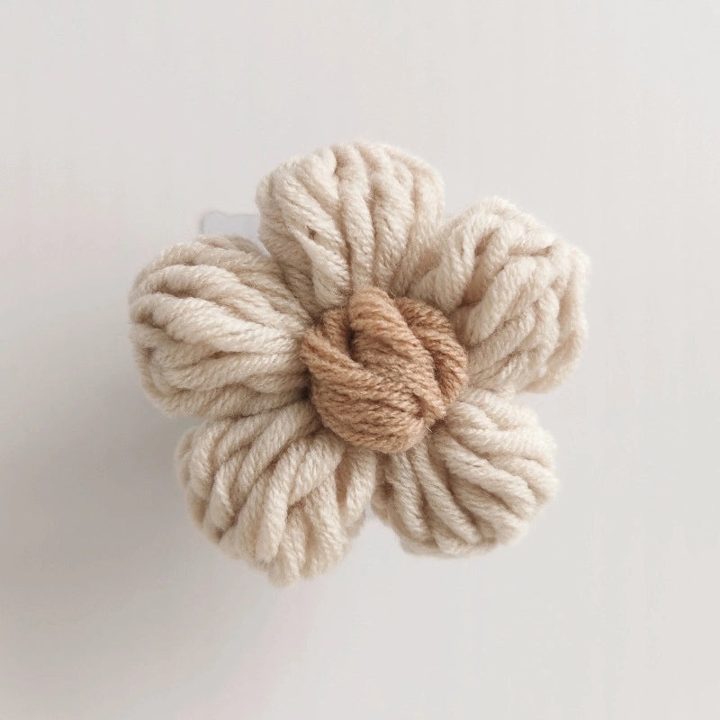 Minimalist Wooden Flower Wall Hook Home Decor|Wall Hooks & Hangers