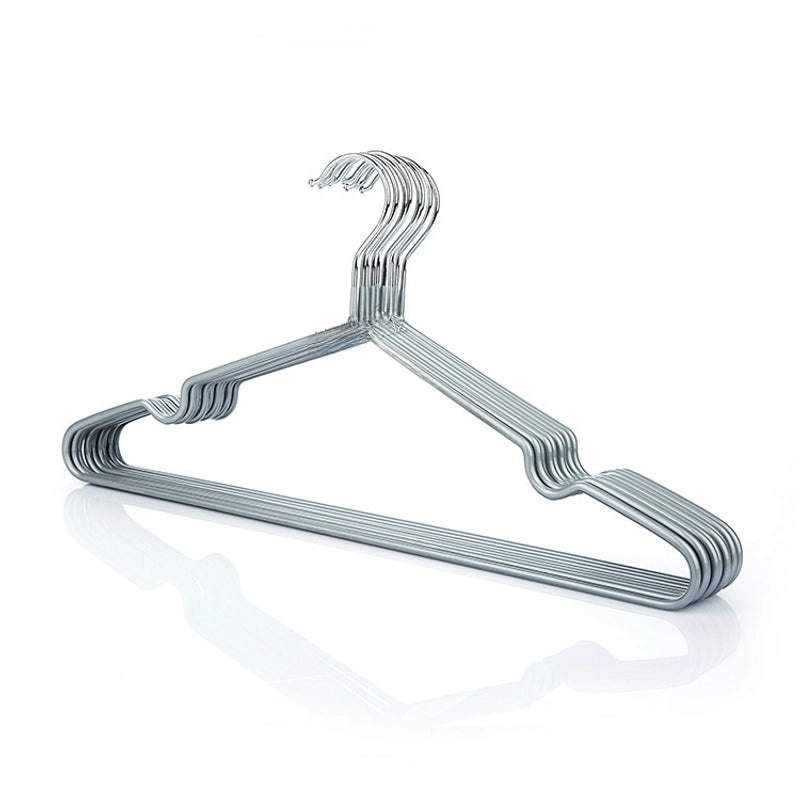 Ming Zhe Non-slip Plastic Clothes Hanger Household Durable Adult Drying Hanger with Nano Groove|Home & Kitchen