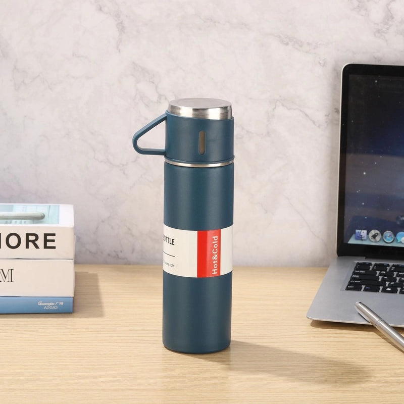 Insulated Stainless Steel Thermos Mug in Solid Colors for Everyday Use|Drinkware & Thermoses
