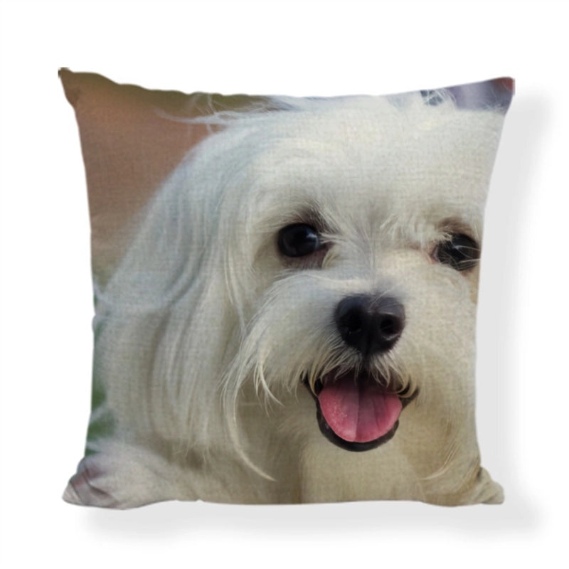 Cute Modern Animal Print Polyester Pillow Covers for Couch Sofa Decor|Home Decor & Pillows