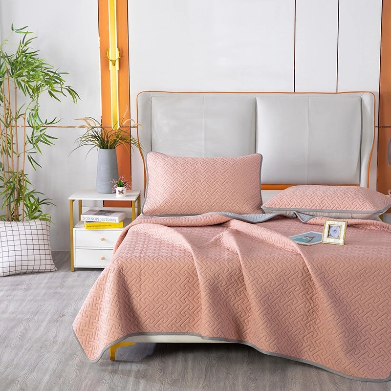 Thailand Royal Bio-based Latex Silk Mat 3-piece Set Soft High-end Mat for Micro-business | Home & Living Accessories