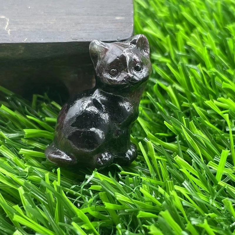 Adorable Gemstone Animal Figurines Decorative Artificial Ornaments|Home Decor