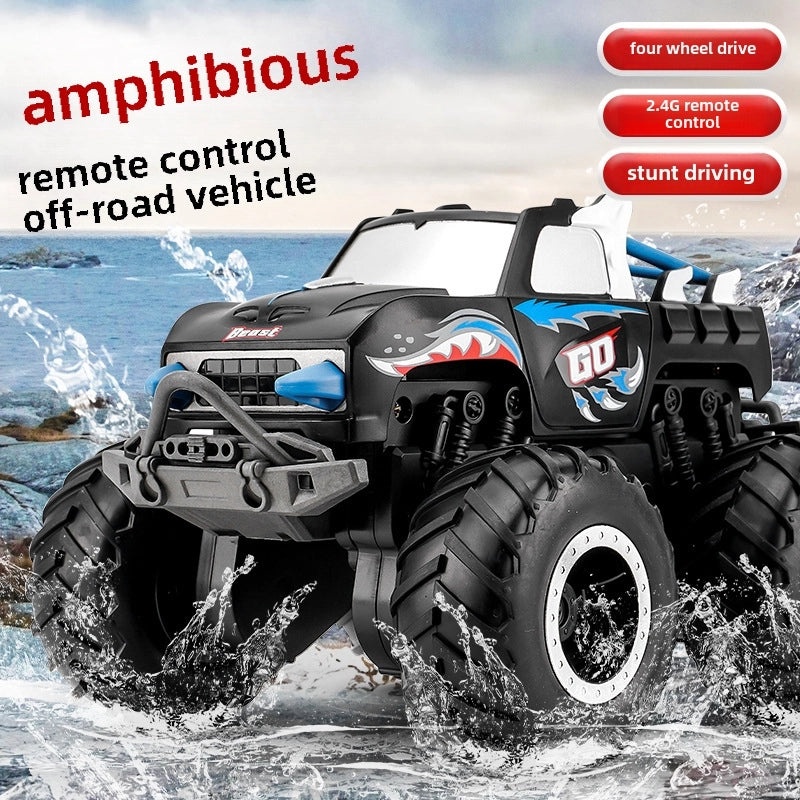 8WD 2.4G Amphibious Off-road Remote Control Stunt Car for Kids | Remote Control Toys