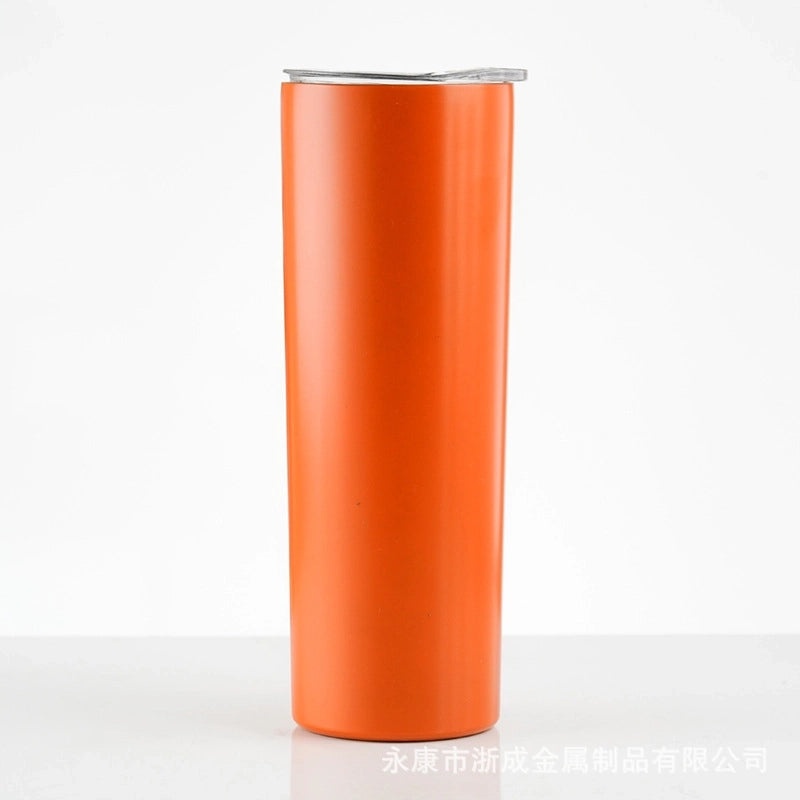 Stylish Solid Color Stainless Steel Vacuum Flask 1pc|Home & Kitchen Accessories