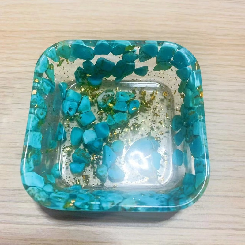 Minimalist Heart Shaped Resin Crystal Pendant Necklace|Jewelry & Accessories