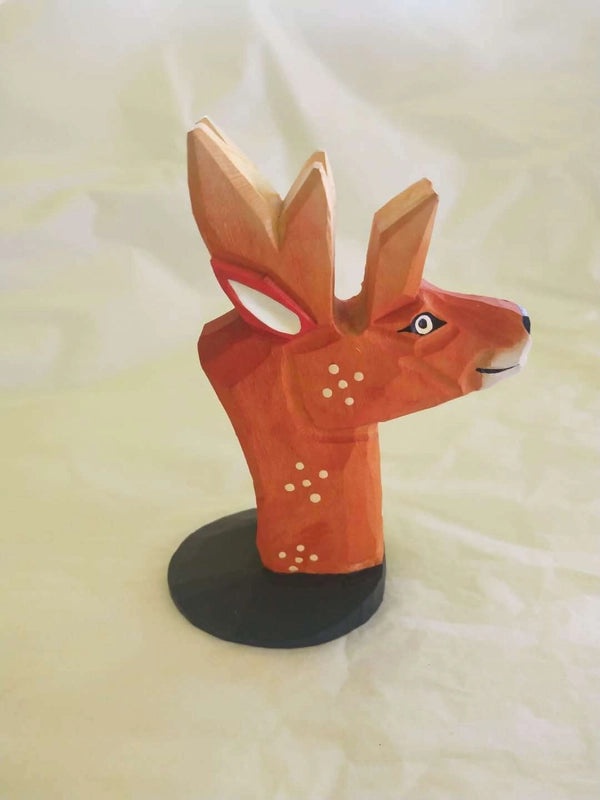 Wood Carving Animal Glasses Frame | Home Decor Crafts