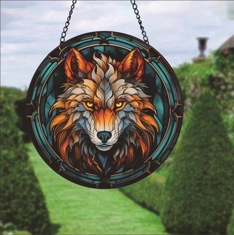Vintage Animal and Plant Acrylic Pendant Necklace|Jewelry & Accessories
