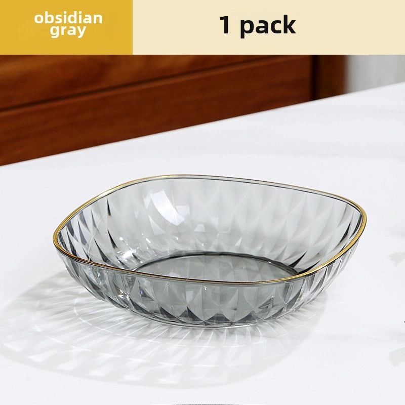 Light Luxury Transparent Premium Bone Dish for Dining Table | Tableware & Dining Accessories