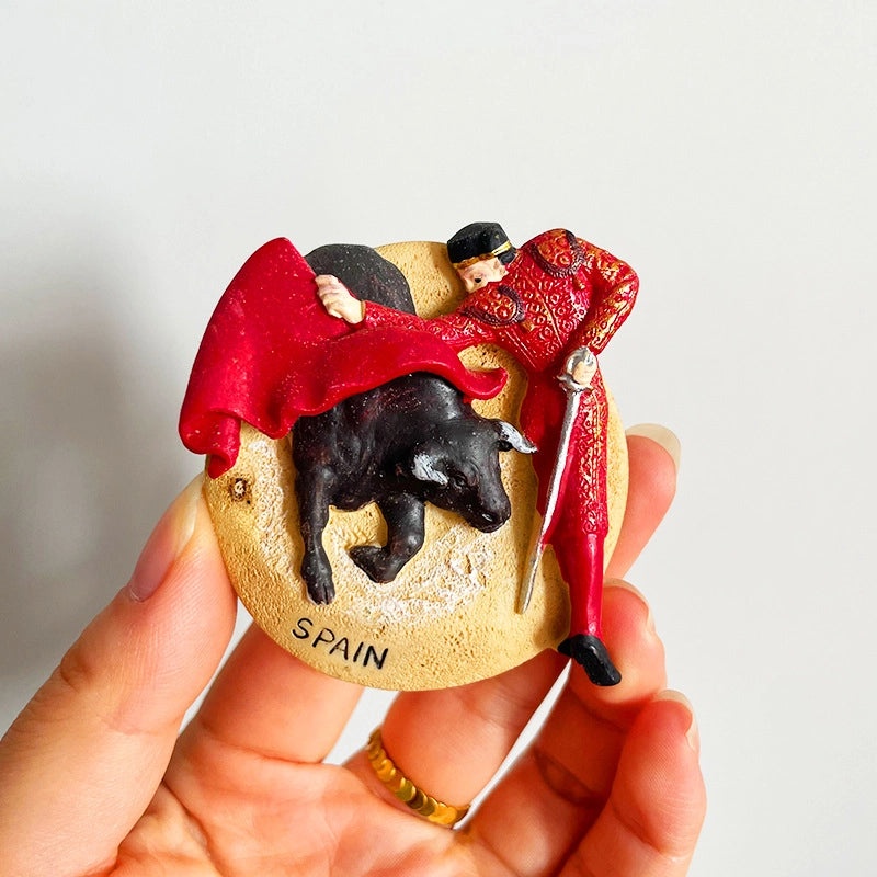 3D Travel Refrigerator Magnet Stickers Europe Cities Souvenirs Creative Tourist Gifts|Home Decor & Magnets