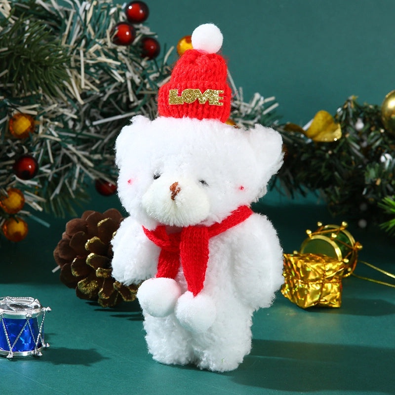 Christmas Plush Bear Stuffed Animal Soft PP Cotton Toy Gift for Kids|Stuffed Animals & Plush Toys