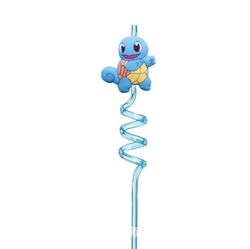 Pokémon Themed Creative Personality Party Decorative Straw|Party Supplies