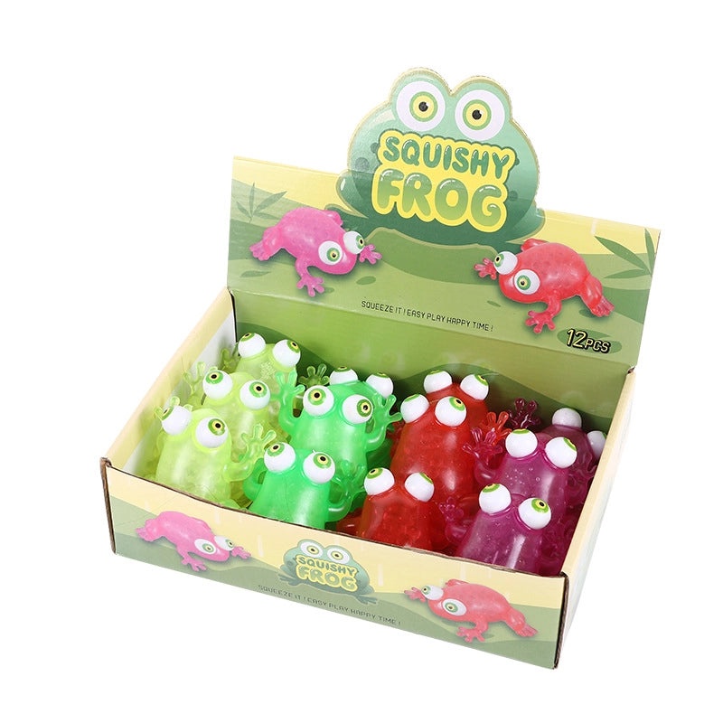 Frog Shaped Fidget Toy Made of Soft TPR Material for Stress Relief and Sensory Play|Sensory & Fidget Toys