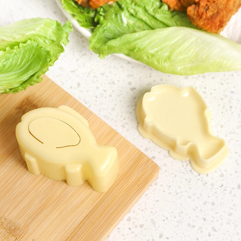 Creative Transparent Cartoon Rice Ball & Sushi Mold for Kids | Kitchen Accessories