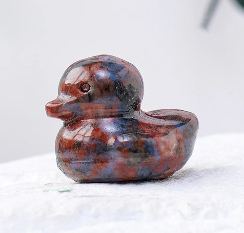 Minimalist Crystal Duck Figurine | Home Decor Ornaments